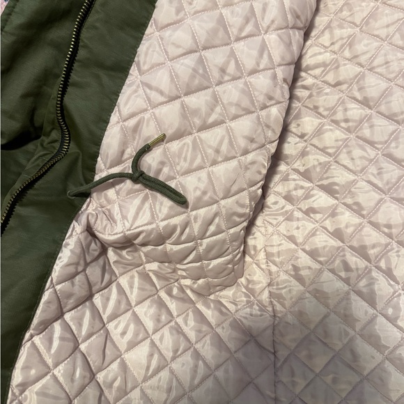 J. Crew XXL - The Perfect Winter Parka Eco-Friendly PrimaLoft Dark Green - Picture 3 of 8